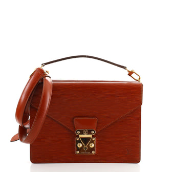 Louis Vuitton Vintage Biface Handbag Epi Leather