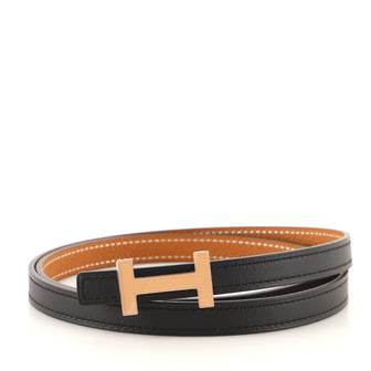 Hermes Focus Reversible Belt Leather Thin
