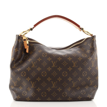 Louis Vuitton Sully Handbag Monogram Canvas PM