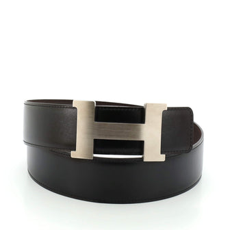 Hermes Constance Reversible Belt Leather Wide
