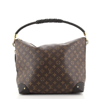 Louis Vuitton Triangle Softy Bag Reverse Monogram Canvas