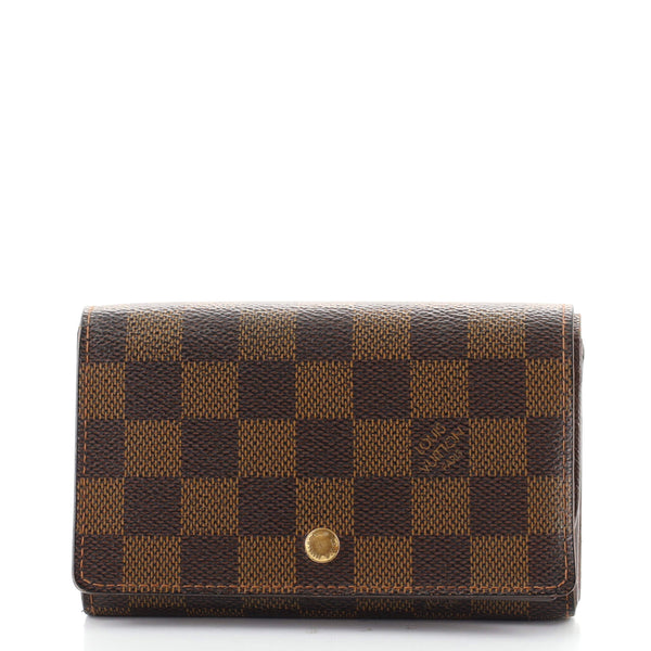 Louis Vuitton Damier Ebene Tresor Wallet