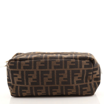 Fendi Zip Pouch Zucca Canvas Small