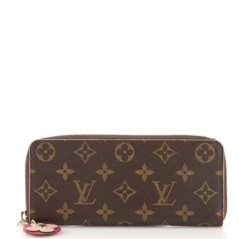 Louis Vuitton Clemence Wallet Limited Edition Blooming Flowers Monogram Canvas