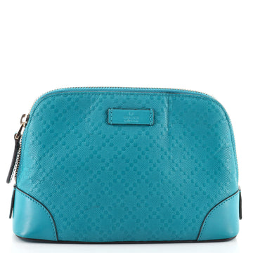 Gucci Bright Cosmetic Case Diamante Leather Medium