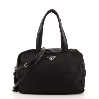 Prada Convertible Boston Bag Tessuto Medium