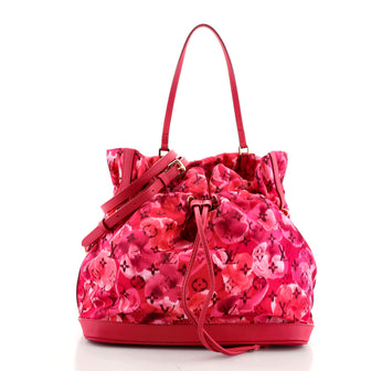 Louis Vuitton Noefull Handbag Ikat Nylon MM