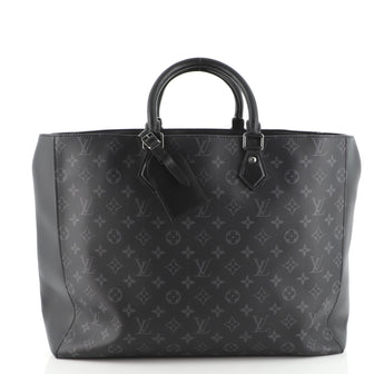 Louis Vuitton Grand Sac Bag Monogram Eclipse Canvas