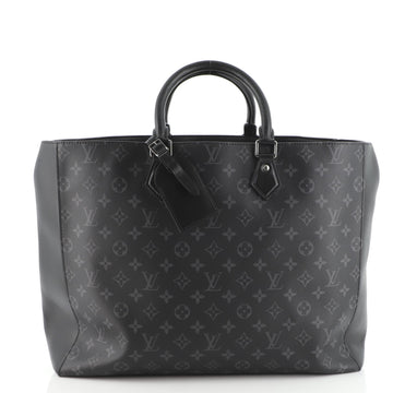 Louis Vuitton Grand Sac Bag Monogram Eclipse Canvas