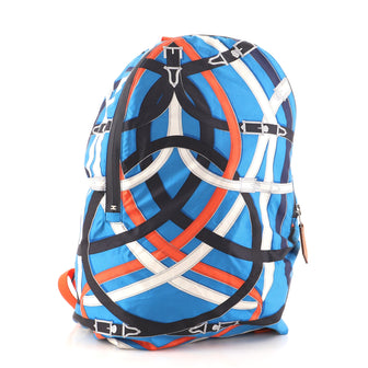 Hermes Airsilk Backpack Printed Silk