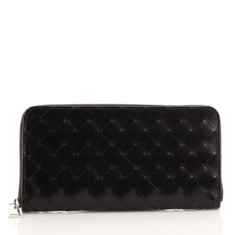 Bottega Veneta Zip Around Wallet Intrecciato Nappa Long