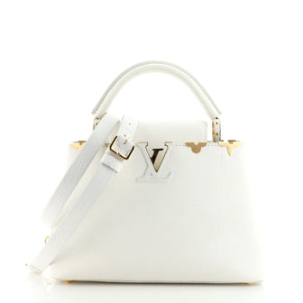 Louis Vuitton Capucines Bag Leather with Embellished Detail BB
