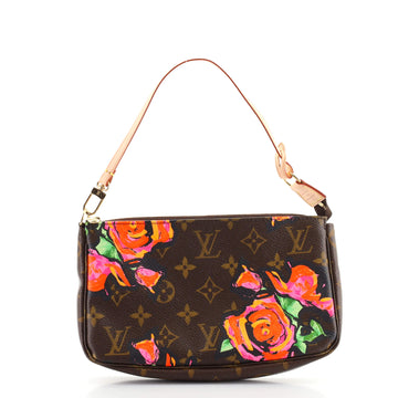 Louis Vuitton Pochette Accessoires Limited Edition Monogram Roses