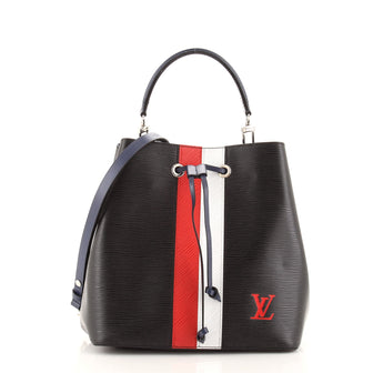 Louis Vuitton NeoNoe Handbag Limited Edition Epi Stripes