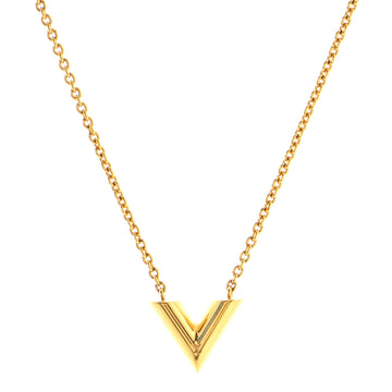 Louis Vuitton Essential V Necklace Metal