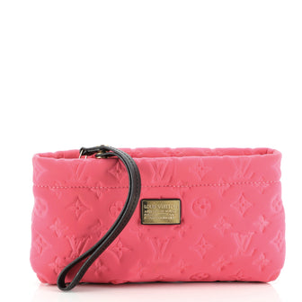 Scuba Clutch Monogram Embossed Neoprene