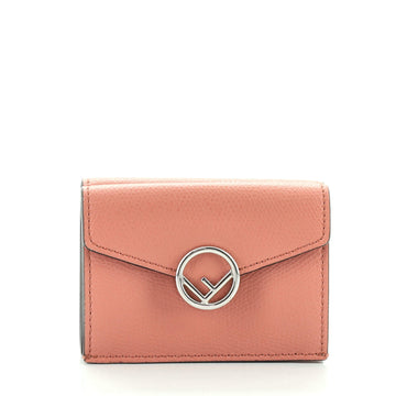 Fendi Kan I F Trifold Wallet Leather