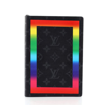 Louis Vuitton Clemence Notebook Rainbow Taiga Leather MM