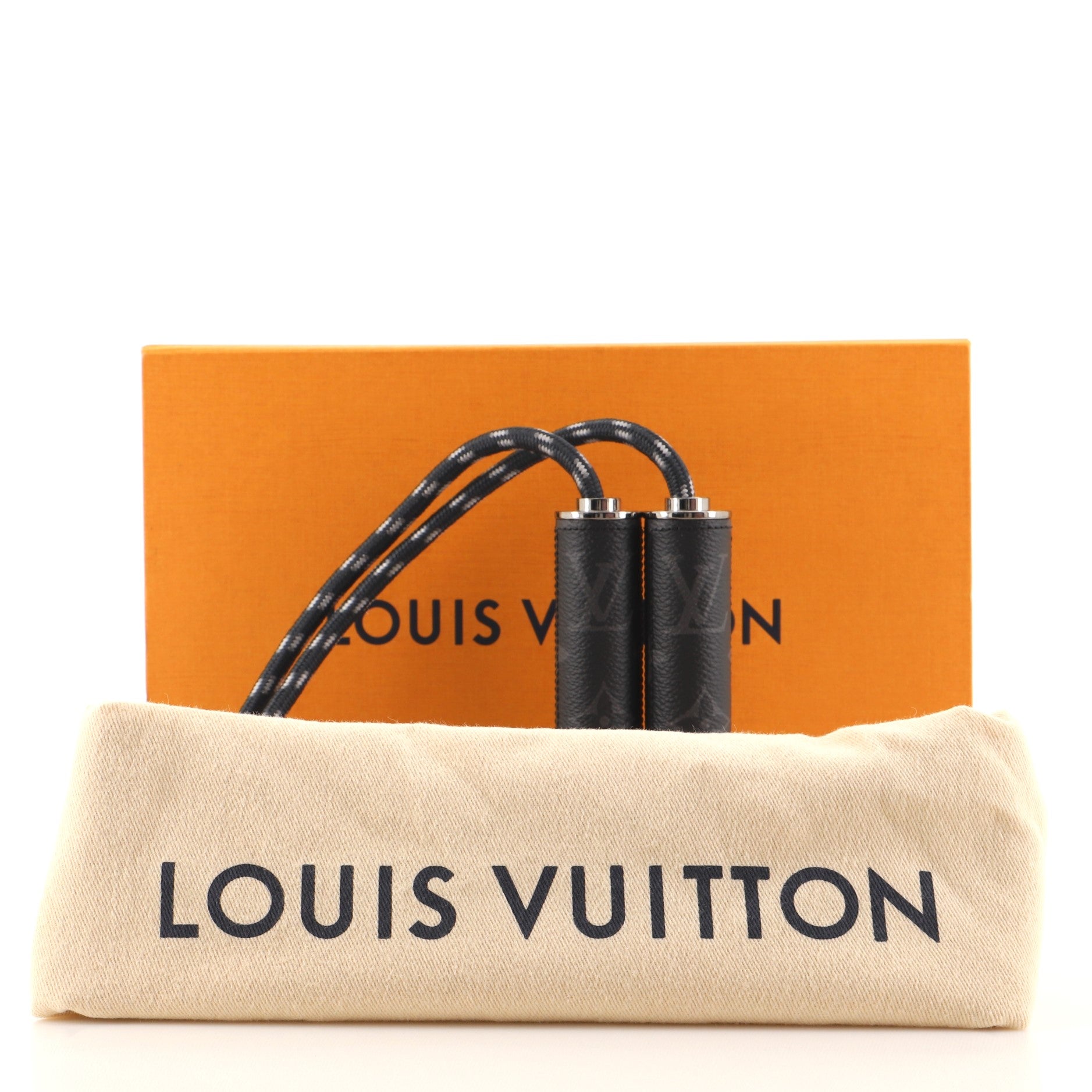 Louis Vuitton Christopher Jump Rope Monogram Eclipse and Nylon