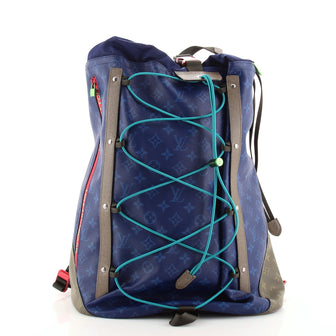 Louis Vuitton Outdoor Backpack Limited Edition Monogram Pacific Canvas