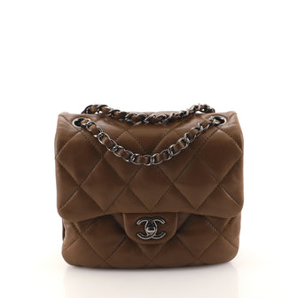 Chanel 3 Flap Bag Quilted Lambskin Mini