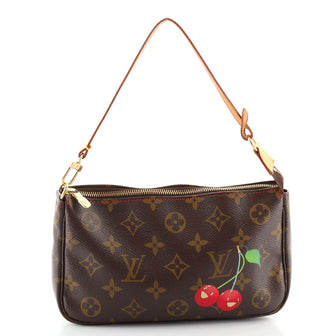 Louis Vuitton Pochette Accessoires Limited Edition Monogram Cerises