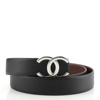 Chanel CC Reversible Belt Calfskin Medium