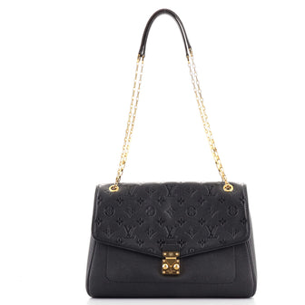 Louis Vuitton Saint Germain Handbag Monogram Empreinte Leather MM