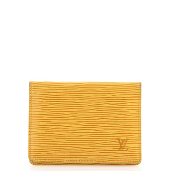 Louis Vuitton ID Card Holder Epi Leather