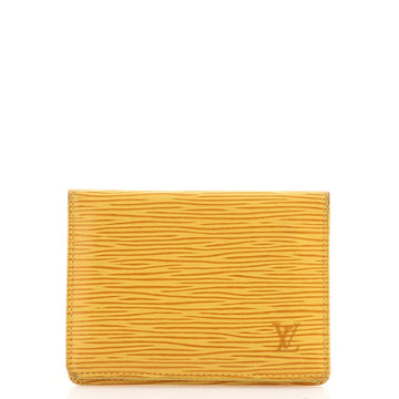 Louis Vuitton ID Card Holder Epi Leather