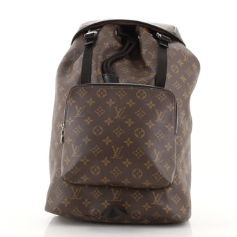 Louis Vuitton Zack Backpack Macassar Monogram Canvas