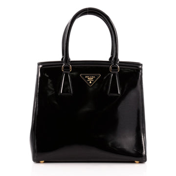 Prada Convertible Parabole Tote Spazzolato Leather Small