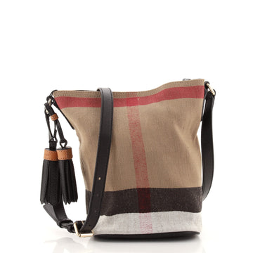 Burberry Ashby Bag House Check Canvas Mini