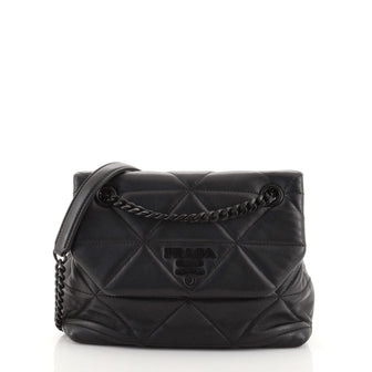 Prada Spectrum Flap Bag Quilted Nappa Leather Small