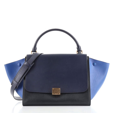 Celine Tricolor Trapeze Bag Leather Medium