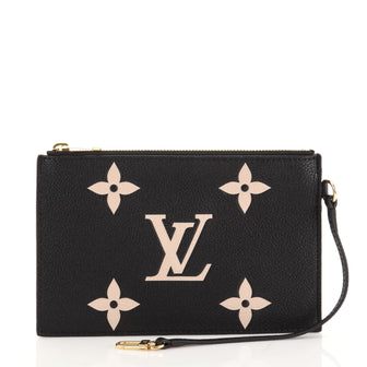 Louis Vuitton Neverfull Pochette Bicolor Monogram Empreinte Giant Large