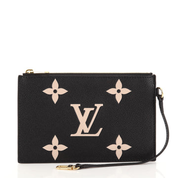 Louis Vuitton Neverfull Pochette Bicolor Monogram Empreinte Giant Large
