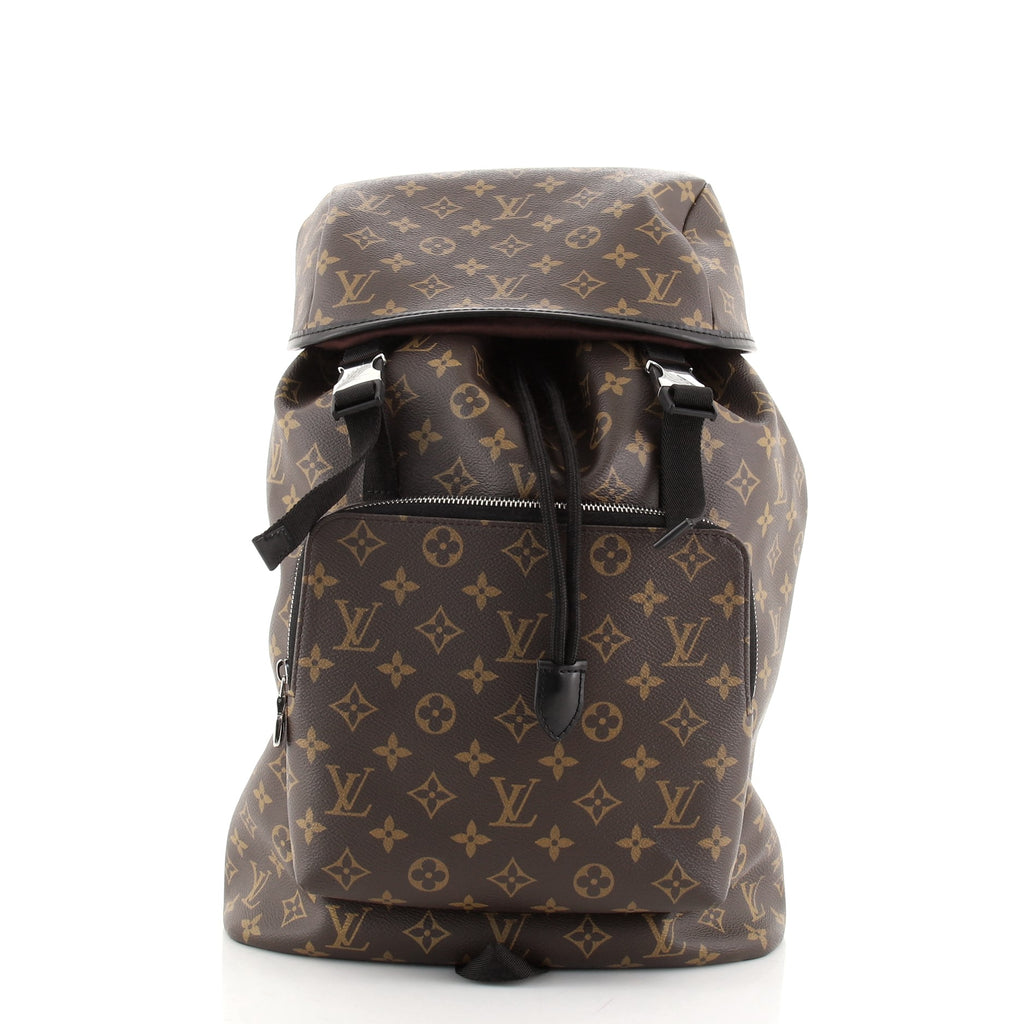 Louis+Vuitton+Zack+Backpack+Brown+Canvas for sale online