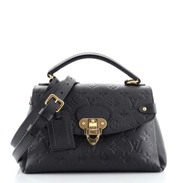 Louis Vuitton Georges Handbag Monogram Empreinte Leather BB