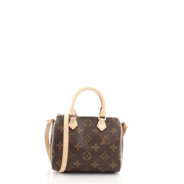 Louis Vuitton Speedy Bandouliere Bag Monogram Canvas Nano