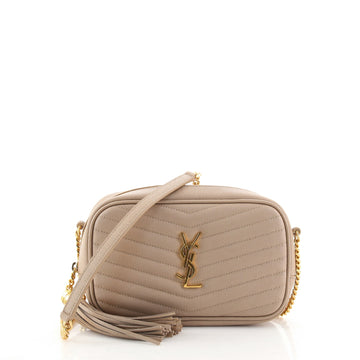 Saint Laurent Lou Camera Bag Matelasse Chevron Leather Mini
