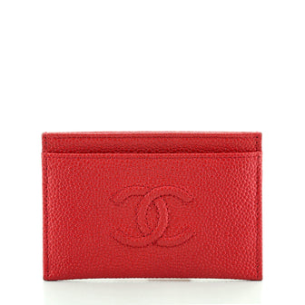 Chanel Timeless CC Card Holder Caviar