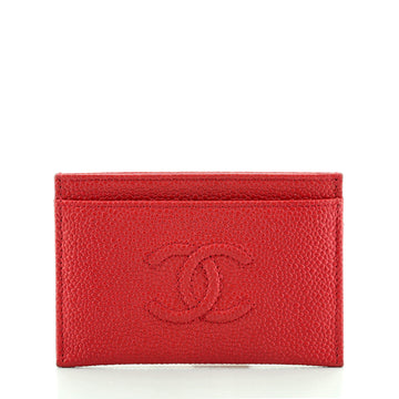 Chanel Timeless CC Card Holder Caviar