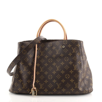Louis Vuitton Montaigne Handbag Monogram Canvas GM