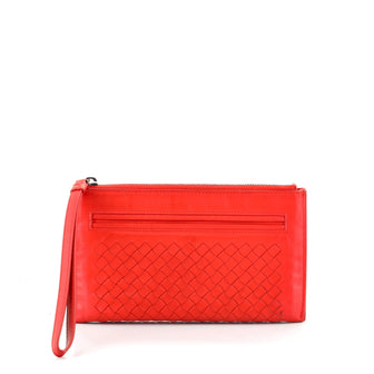 Bottega Veneta Zip Document Case Intrecciato Nappa