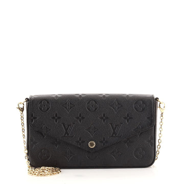 Louis Vuitton Felicie Pochette Monogram Empreinte Leather