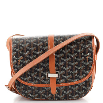 Goyard Belvedere II Messenger Bag Coated Canvas PM Brown