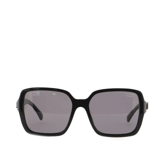 Chanel Logo Square Sunglasses Acetate