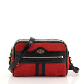Gucci Ophidia Shoulder Bag Suede Mini