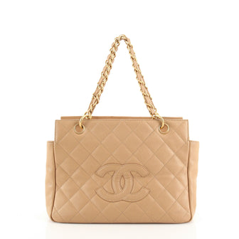 Chanel Petite Timeless Tote Quilted Caviar